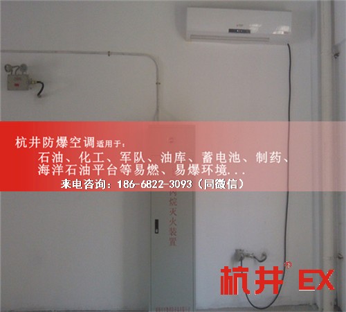 丙烷倉(cāng)庫(kù)防爆空調(diào)機(jī)案例圖