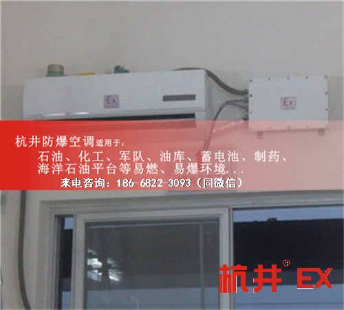 硫化氫倉庫防爆空調(diào)機案例圖